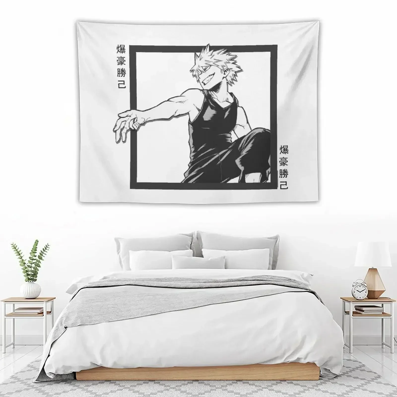 

Katsuki Bakugo Box Tapestry Wall Decorations Bedrooms Decor Luxury Living Room Decoration Tapestry