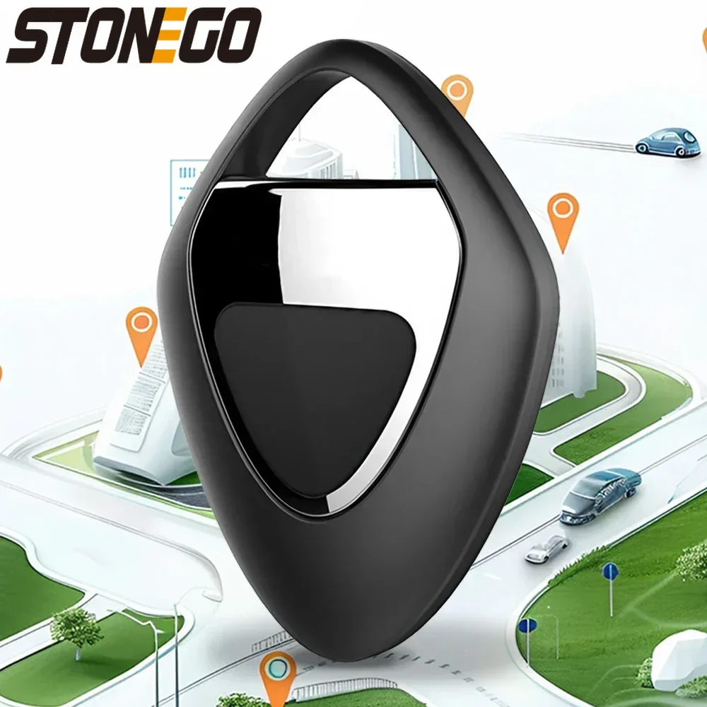 Real Time Mini GPS Tracker Portable Locator for Car Kids Pets Bluetooth Compatible Anti Theft iOS Android