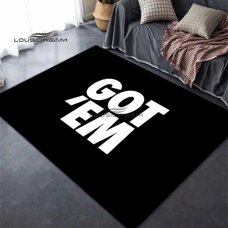 Fashion Got`em Carpet and Rug Sneakers Bedroom Decor Carpet Floor Mat Living Room Bedroom Decorate Large Area Soft Carpet