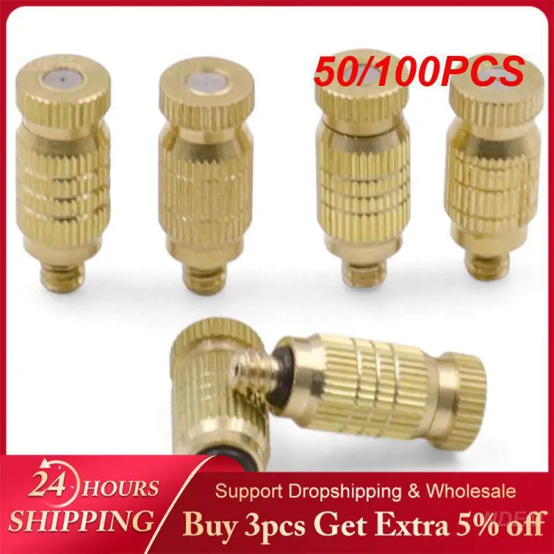 

50/100PCS Atomizing Efficient Advanced Adjustable Copper Nozzle Cooling Game-changing Copper Reliable Innovative High Pressure