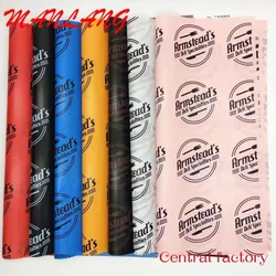 Custom  Logo Parchment Baking Grease proof Paper Custom Printed Greaseproof Food Wrapping Paper For Food Bread Packaging