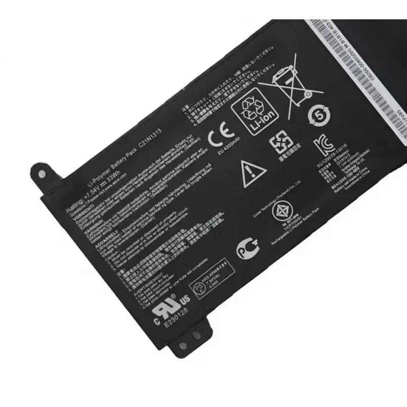 C21N1313 Laptop Battery For ASUS TX201 TX201L TX201LA Laptop and tablet batteries 7.54V 33Wh