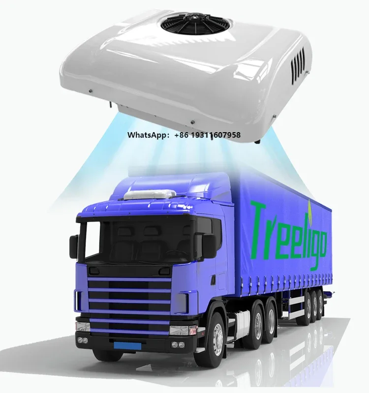 

2021 New Roof Top Airconditioner 12v 24v Portable Parking Sleeper Truck Excavator Bus Rv Car Tractor Air Conditioner for Minibus