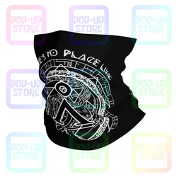 Sci-fi Stargate Sg1 Stargate Atlantis Fantasy Geeky No Place Like Home Neck Gaiter Bandana bufanda máscara facial Anti-uv