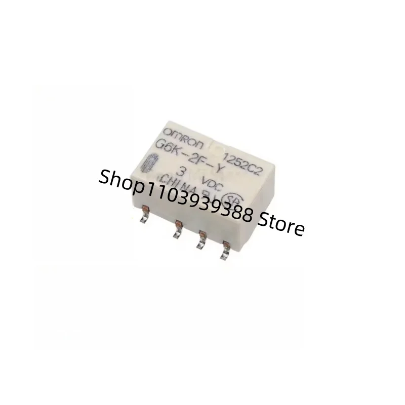 

5 шт. G6K-2F-Y DC 3 В 4,5 В 5 В 12 В 24 В SMD сигнальное реле 8PIN 10*6,5*5 мм