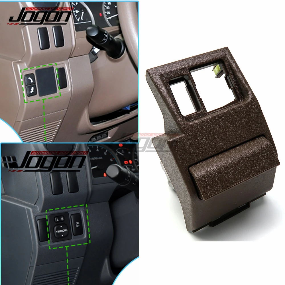 LHD Car Driver Side Organizer Water Cup Holder Armrest Box For Toyota Land Cruiser 70 Series LC75 LC76 LC78 LC79 Replacement