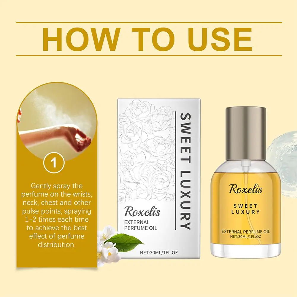 Perfume Aroma Floral Plant Keep Fresh Perfume for Dating Eau De Toilette Attract Men Show Deodorant Body Spray