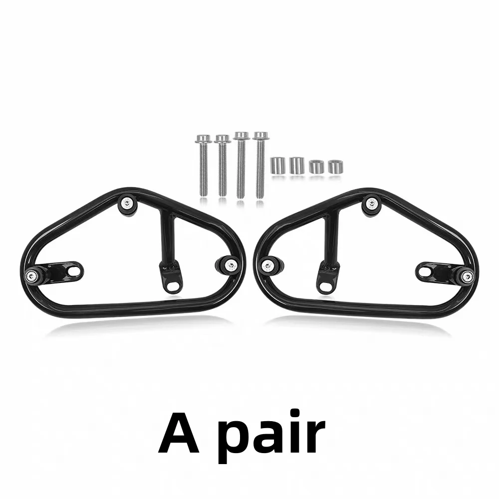For Speed 400 Scrambler 400X Shockproof Side Luggage Carrier Saddlebag Support Bracket Reduce Bag Shake On Bumpy Mountain Roads