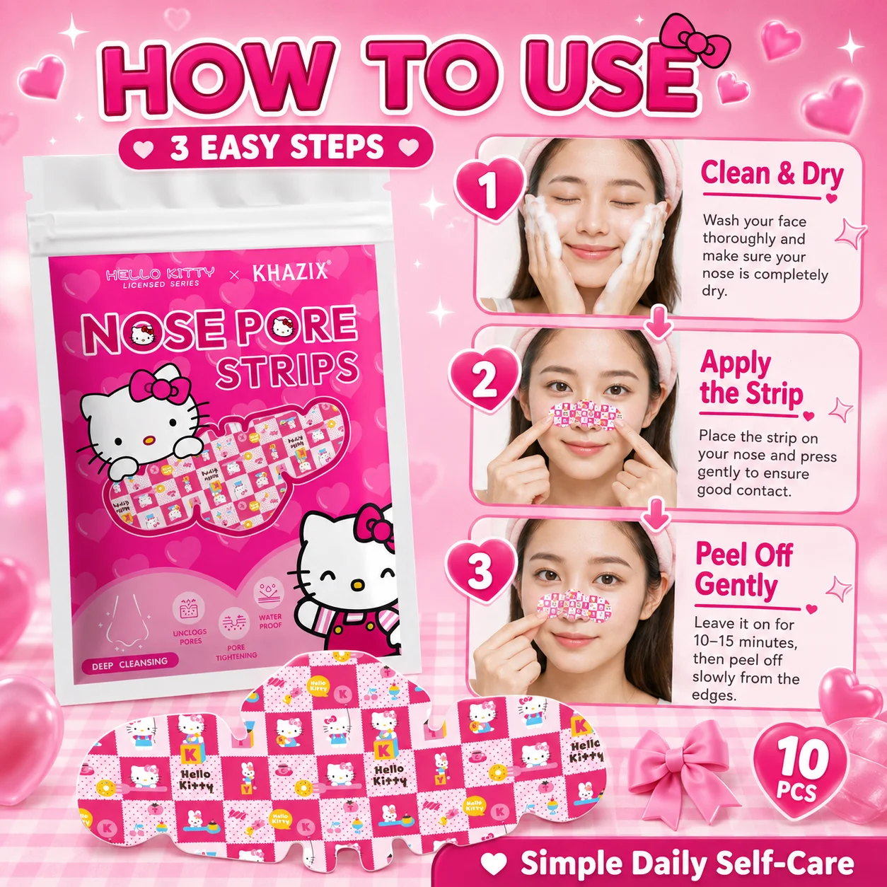 2/10 szt. Paski na porody nosa – Beauty For Makeup recenzja i cena