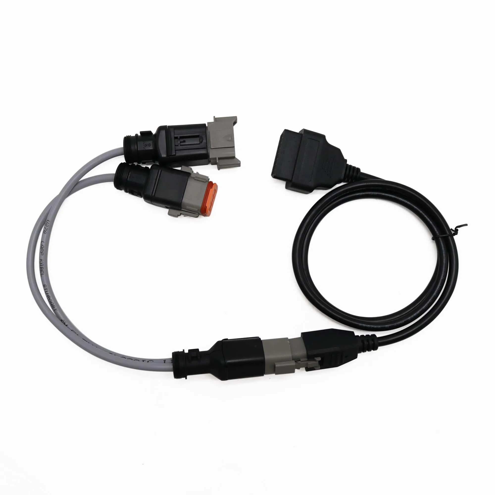 

Brand New For VOCOM generator Set Diagnostic Connection Wire Harness 6+8 Pin Cbles For Volvo Penta Industrial Generator Engine