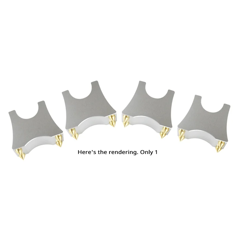 A93P Hi-Fi Audio Kabel Unterstützung Stehen Vibration-Isolating Rack Halterung Halter Trailing Pad Multi-Funktion Für Stoßdämpfer