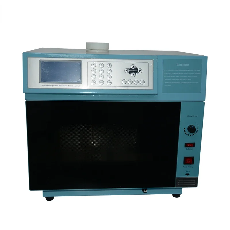 lab pyrolysis microwave chemical reactor