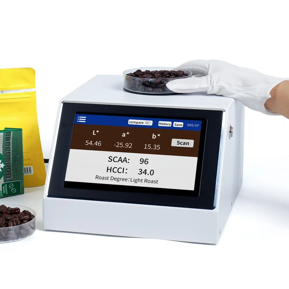 

Оптовая продажа LS177C спектрофотометр для кофейных зерен SCAA анализатор обжарки Agtron метр колориметр для кофе