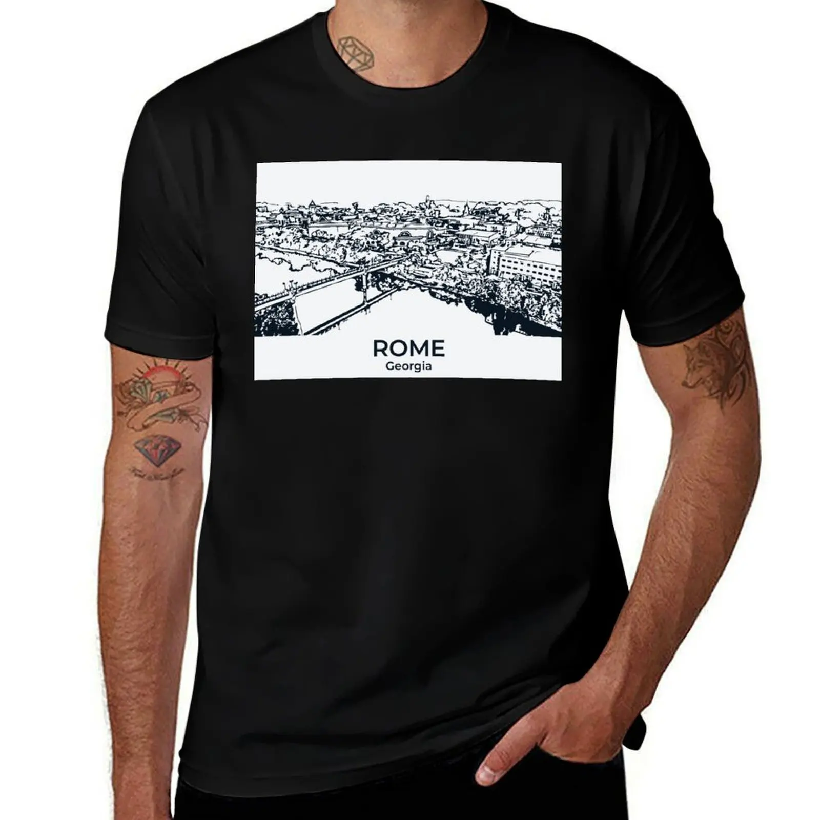 

Rome - Georgia T-Shirt anime tshirt new edition vintage mens funny t shirts