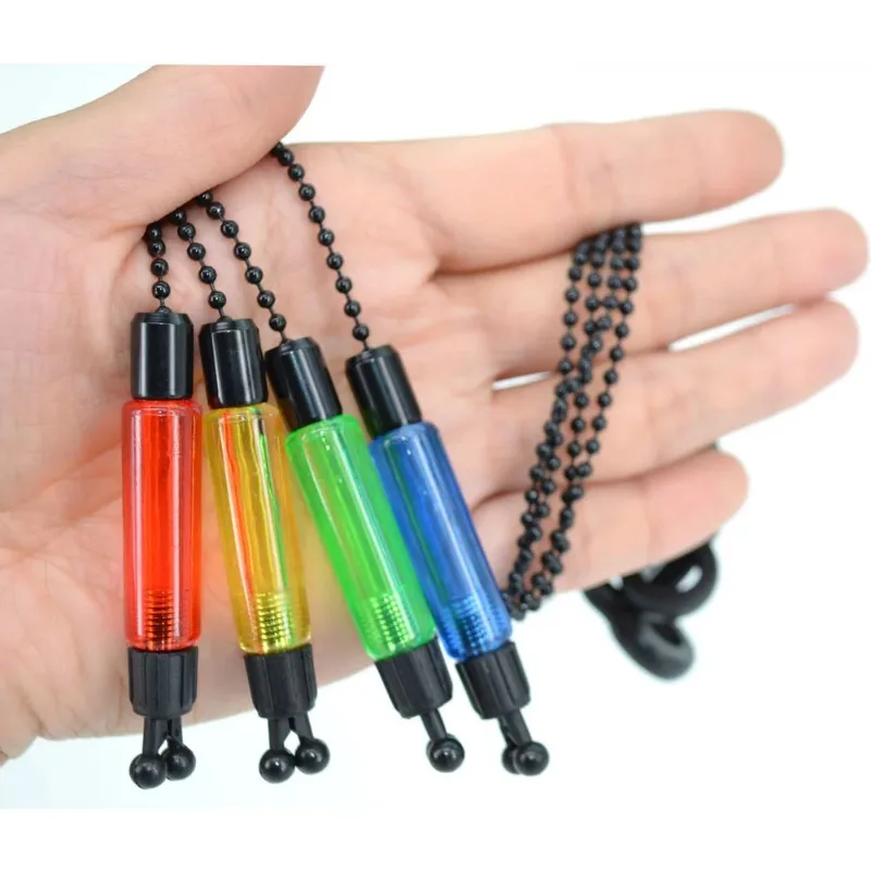 HIRISI صيد سمك الشبوط سلسلة لينة جهاز التأرجح دائم شماعات مقلاع أدوات الأسماك اكسسوارات كماشة الصيد لدغة إشارة إنذار