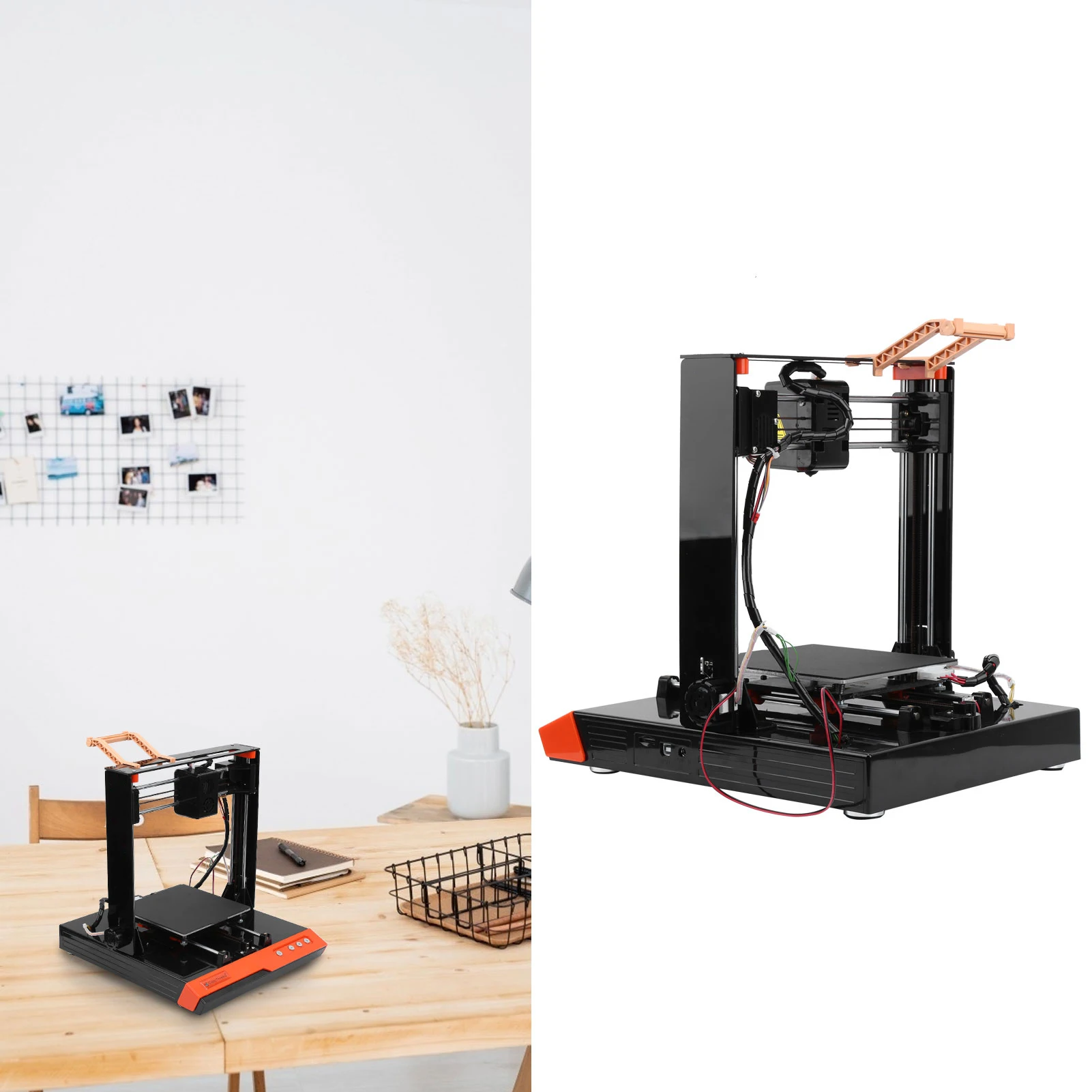 3D Printer 3D Printer Set Portable 3D Printer 3D Printer Set Small Portable Home NonProfessional Mute High Accuracy DIY Printing