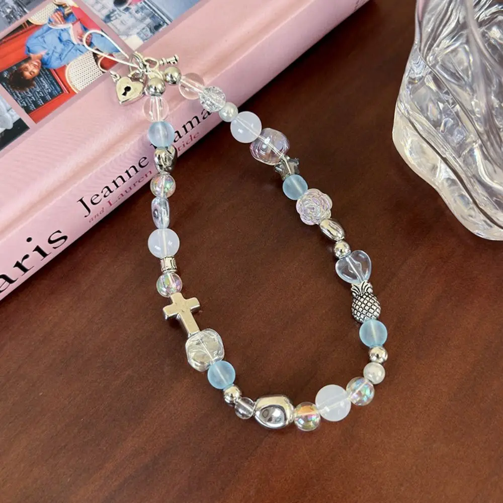 

Бусинное украшение-подвеска Y2K для телефона, брелок-ремешок для телефона с защитой от потери, в виде сердца, облаков, звезд, брелок для ключей, шнурок для телефона, ювелирное украшение, подарок