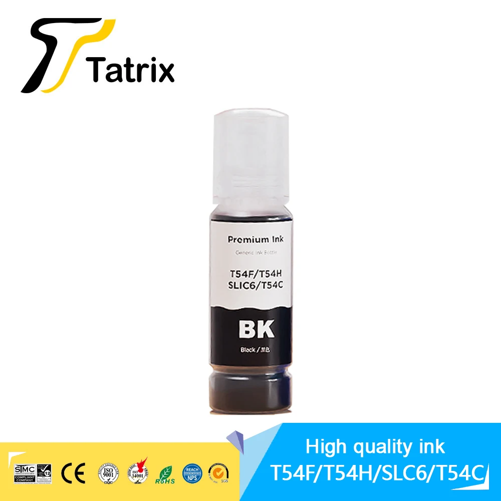 Tatrix For Epson T54H 54H ink Compatible Color Water Based Bottle Refill Bulk Inkjet Ink for Epson SureLab SL-D550/D560 Printer