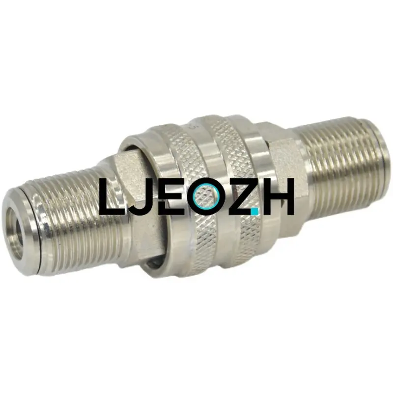 Hydraulic Quick Connector for Jack Ultra High Pressure YouTube Connection Quick Connector 70MPA External Thread M22 * 1.5