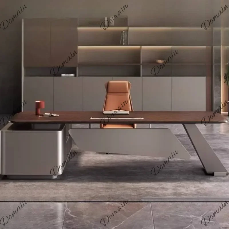 HJK Quality Sleeping Office Desk Premium Experience Reception Home Office Desk Ergonomic Bureaux Scrivania Da Ufficio Furniture