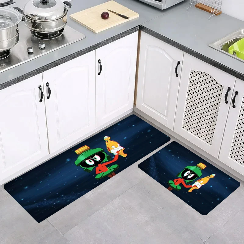 Rugs M-Marvin Cartoon M-Martian Aesthetic Room Decoration Bathroom Mat Carpet Entrance of House Balcony Home Carpets Kitchen Rug