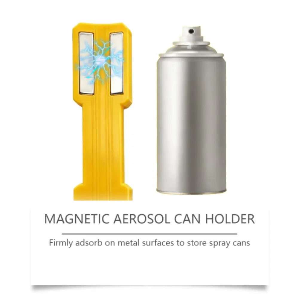 

Magnetic Magnetic Can Organizer Blue Slim Design Magnetic Spray Can Holder 6 Colors Space Saving Spray Bottle Holder Tool Box