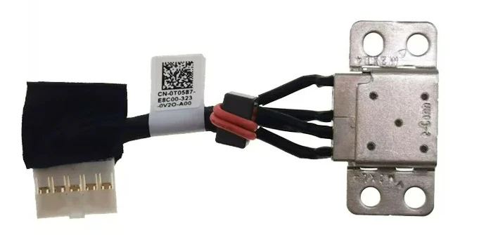 Genuine DC-IN Power Cable & Charging Port for Dell Latitude 3120 E3120, GDB10 | Part Numbers: 0T0587, T0587, DC301016H00