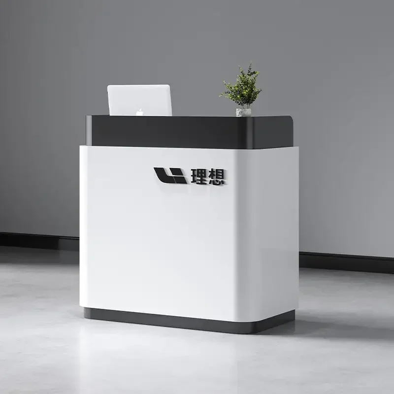 

Luxury Decorations Reception Desks Modern Beauty Reception Desk Accessories Display Rezeption Desk Beauty Commercial Furniture