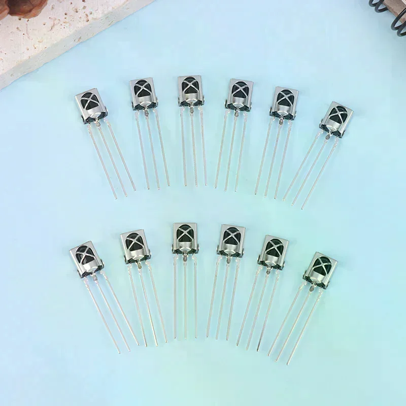 10Pcs Universal IR Infrared Receiver Sensor Module For VS1838B LF1738 Inductive Infrared Remote Receiver Tube Receiving Head