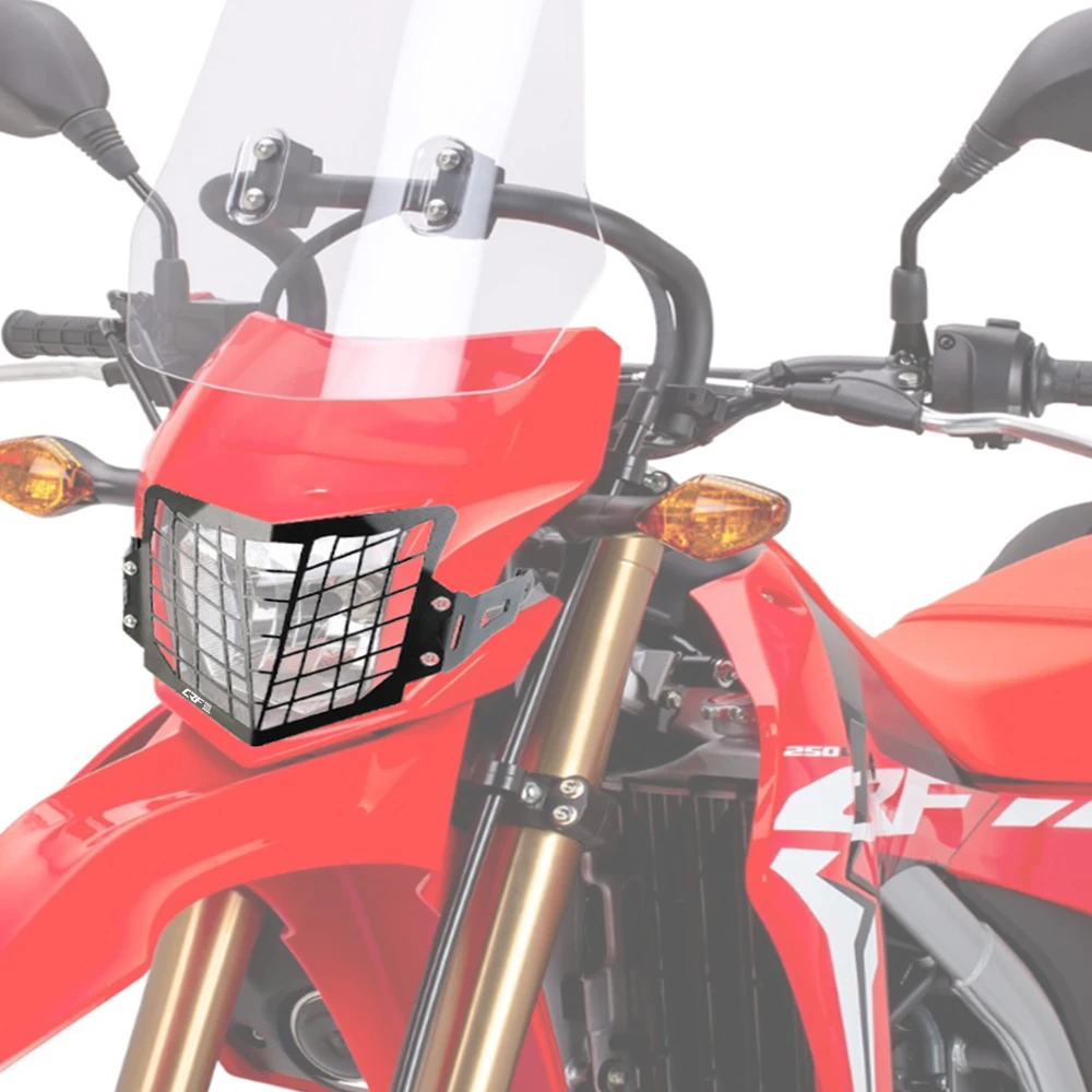 2024 2023 22 Motorcycle Accessories Headlight Guard Protector Grill Cover For Honda CRF250L CRF250M CRF300L CRF 300 250 M L 2013