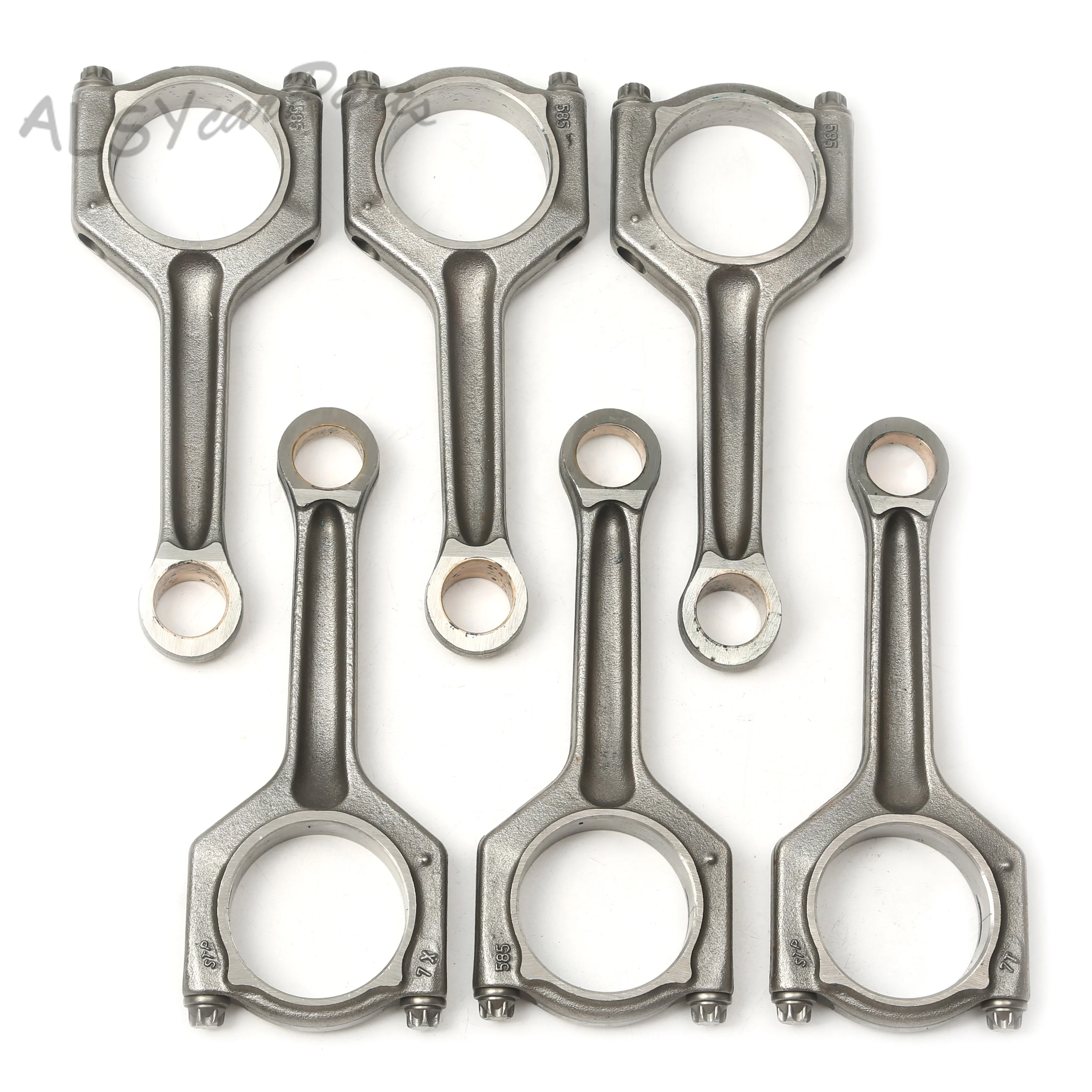 

Car New 6Pcs Connecting Rod Set For ALPINA B4 Convertible BMW 130 i 435 i xDrive N55 B30 A 640 i X5 X6 11247586492 OM0046