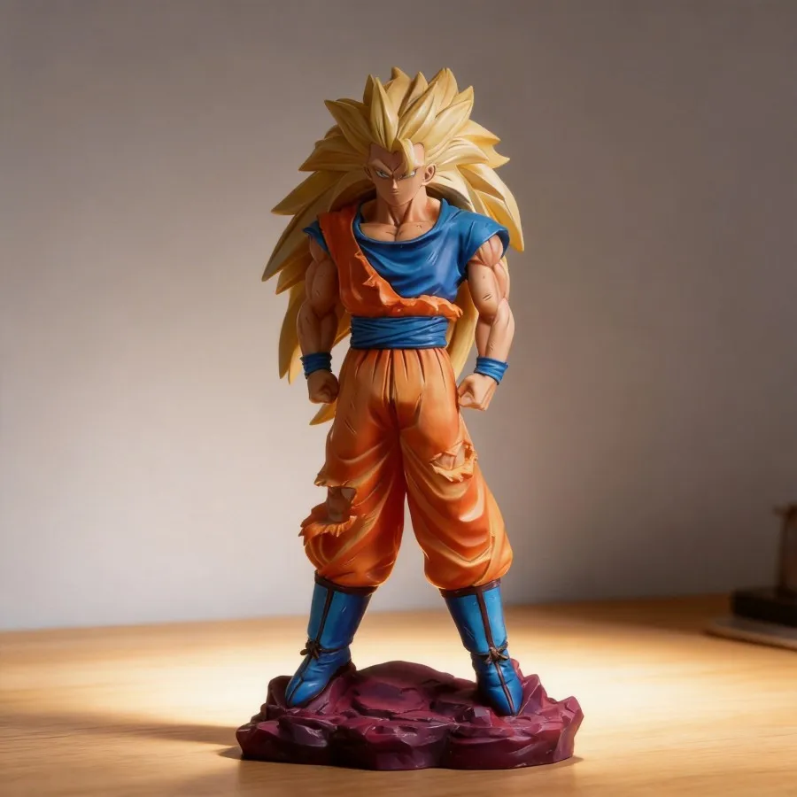 

Dragon Ball Z Super Saiyan 3 Goku LK Shanhe GK Figure - 29cm Large Anime Statue Decoration Gift for Fans