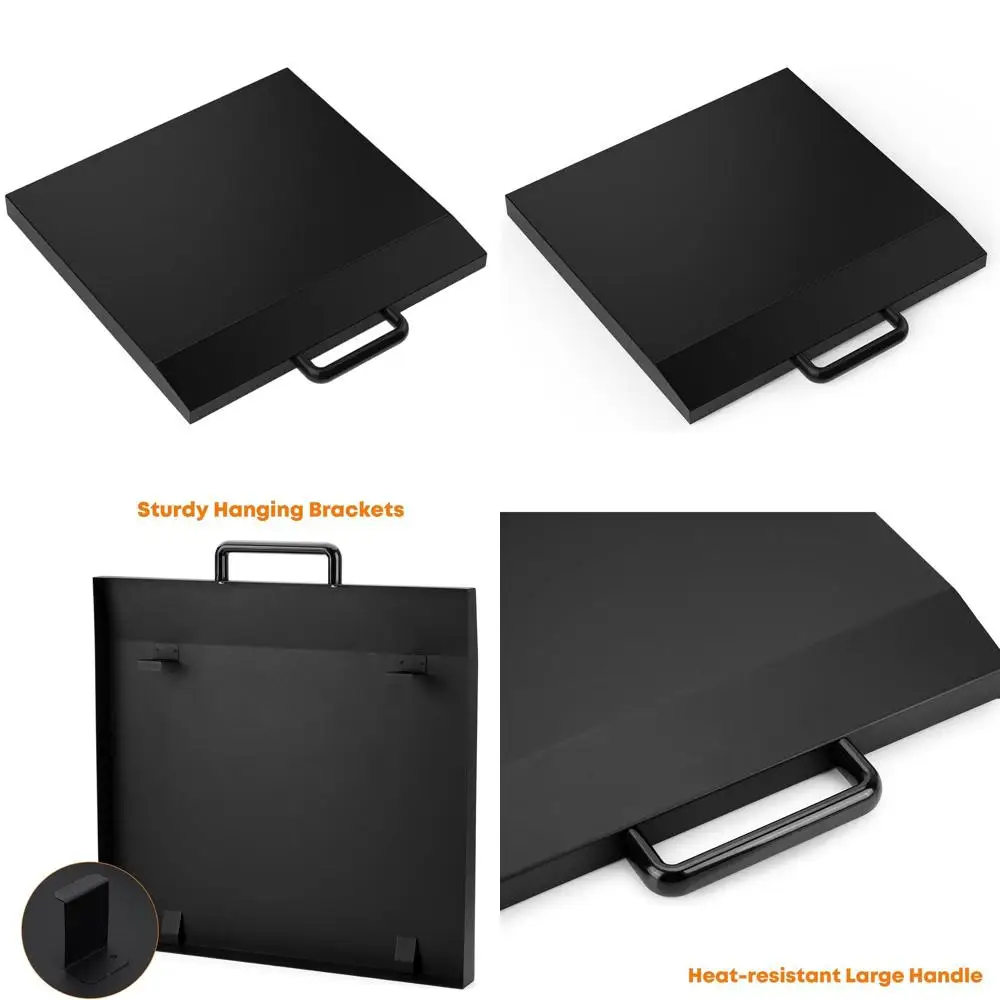 

Powder Coated Steel Hard Top Lid for 2-Burner Gas Griddle, Regal Series