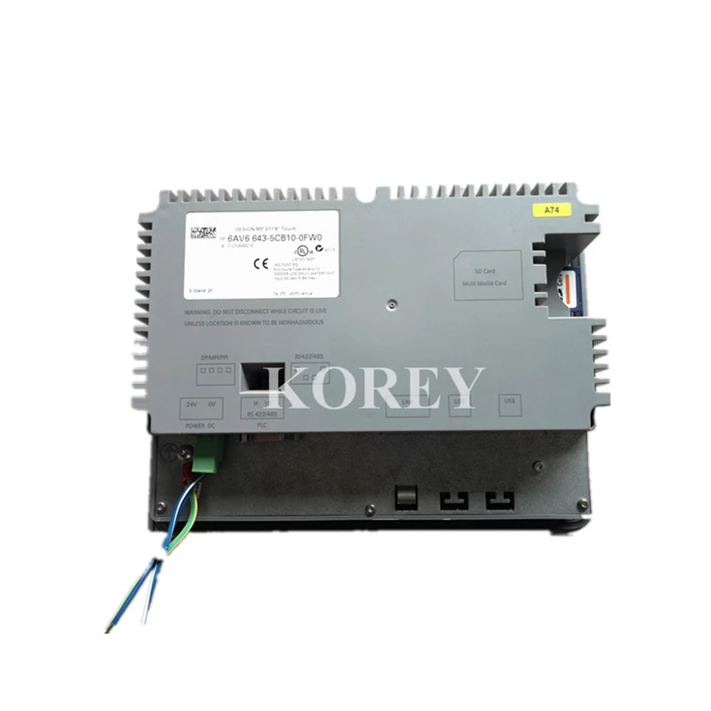 Ekran dotykowy 6AV6 643-5CB10-0FW0 6AV6643-5CB10-0FW0 z kartą programu