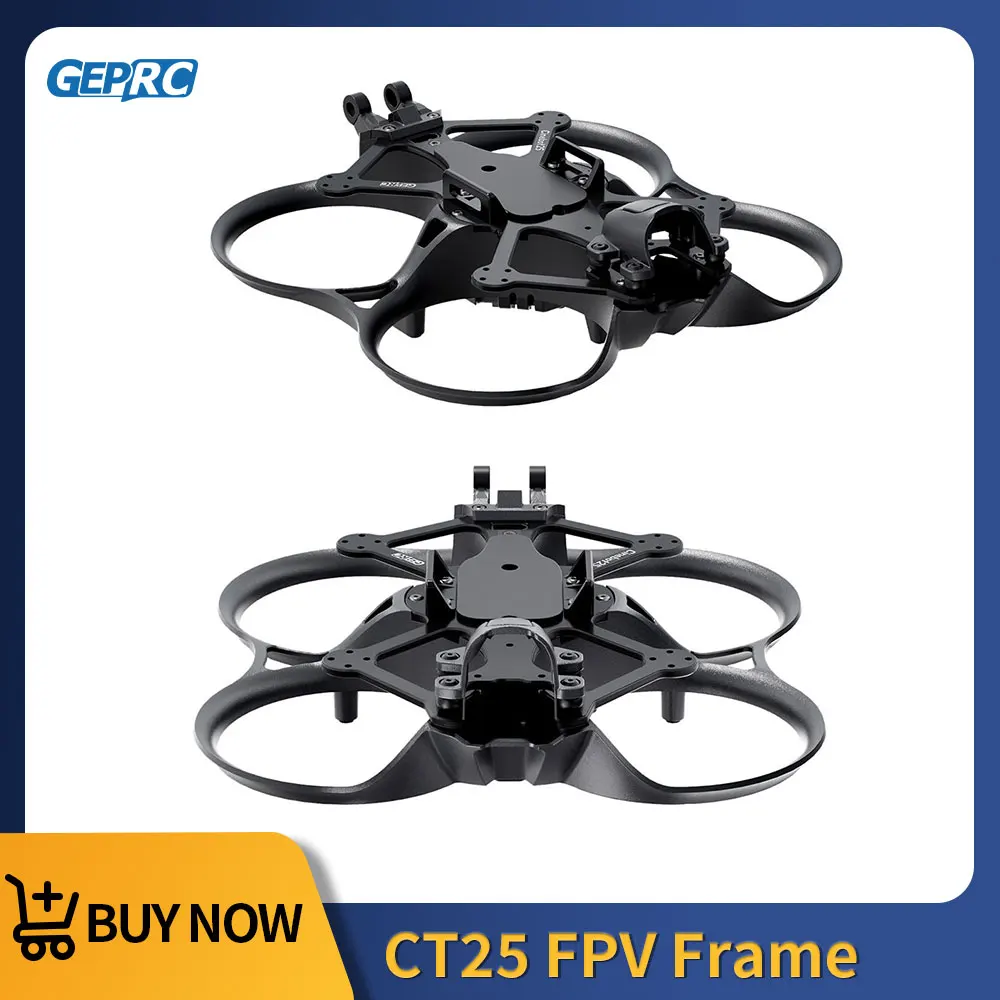 

GEPRC GEP-CT25 Frame Parts Suitable Cinebot25 S 2.5 Inches Replacement Repair Part Injection Molded RC DIY FPV Freestyle Drone