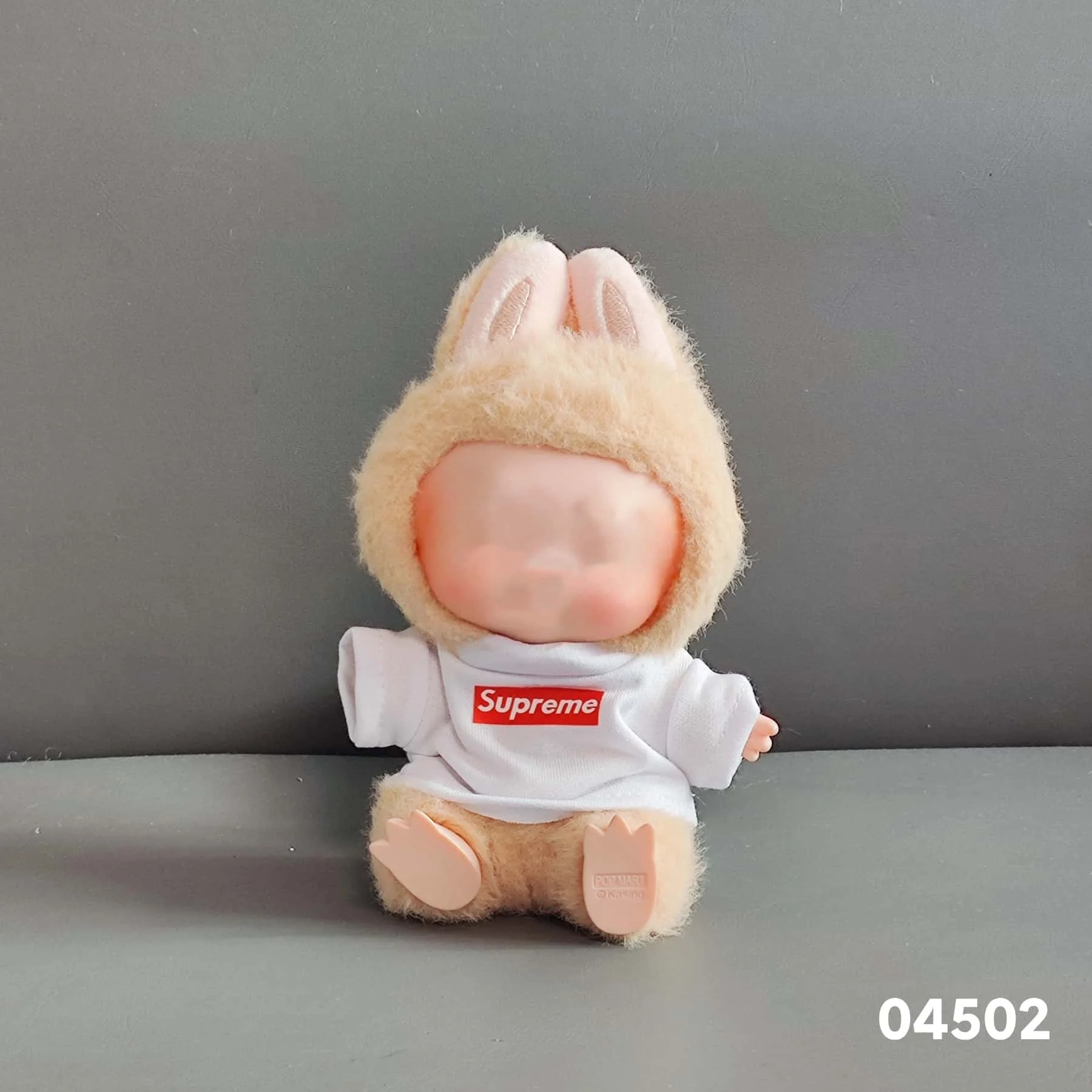 مجموعة أزياء الدمية القطيفة مقاس 17 سم - مجموعة تنورة دمية مصغرة وجميلة وجميلة، ملابس وإكسسوارات ذاتية الصنع هدية لـ Labubu