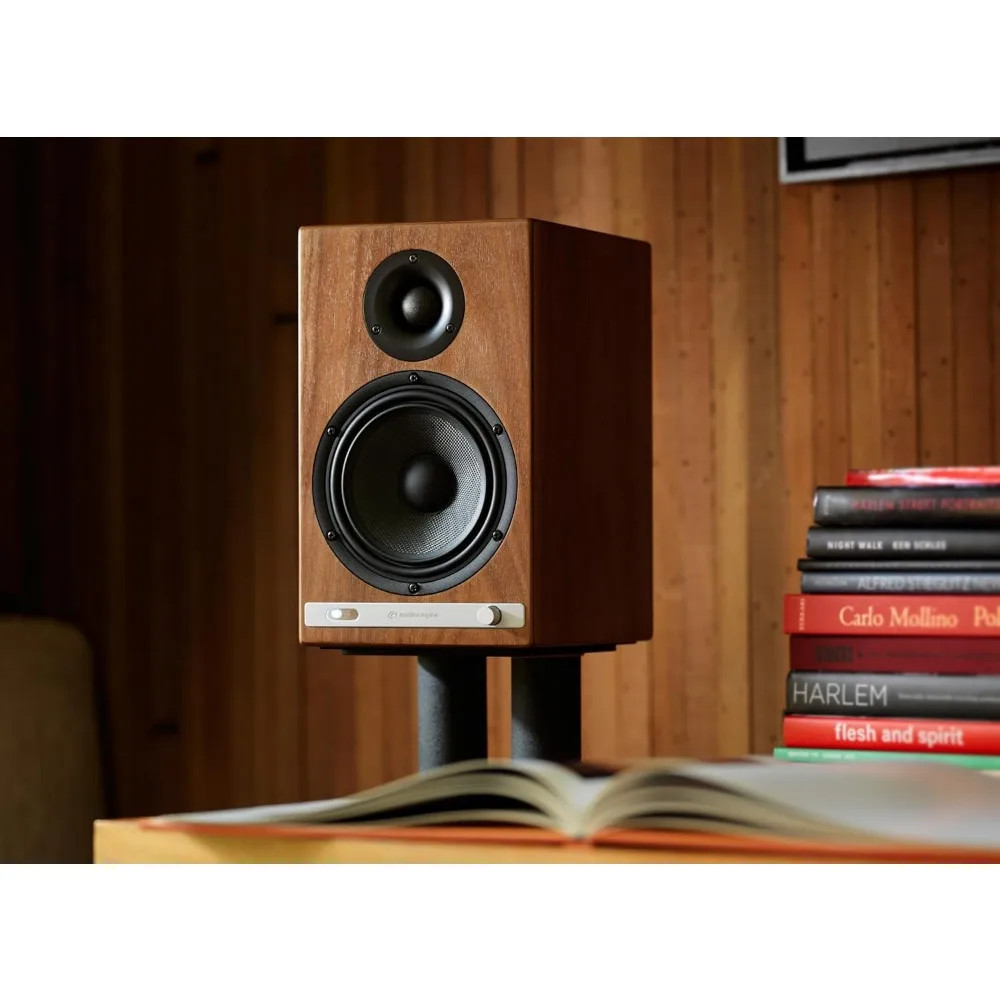 HD6 Premium Bookshelf Speakers - Wireless 150W Bluetooth - Powerful Home Music System - Home Theater Systems