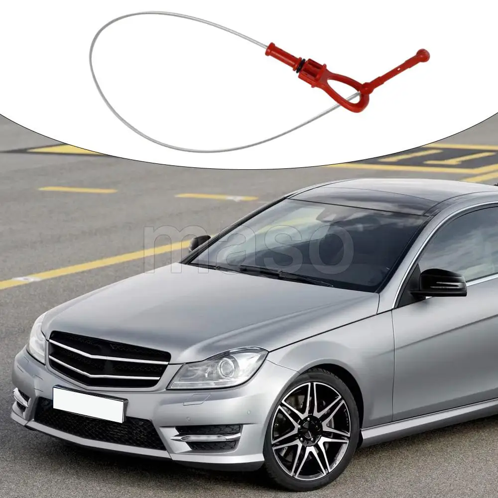 

Engine Oil Dipstick For Mercedes-Benz C250 2012 2013 2014 2015 Car Engine Oil Level Dipstick Accessories 2710108001 2710101272