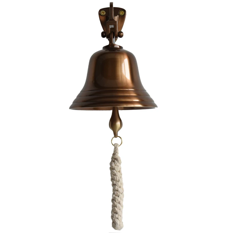Home shop, brass bell, vintage doorbell wall hanging bell door decoration