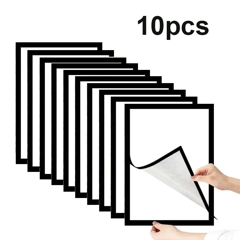 A4 Rubber Magnet Poster Frame for Display