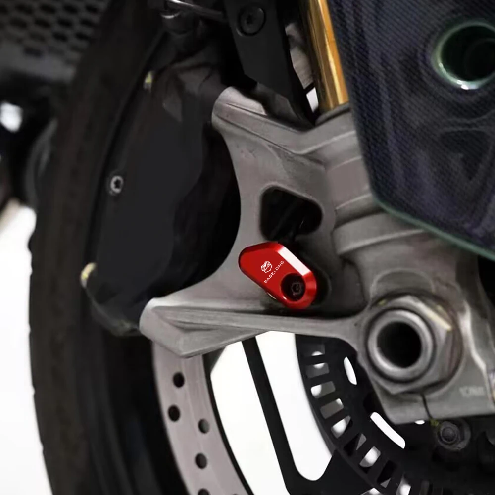 For Moto Guzzi V100 Mandello Aviazione Navale /S 2022 2023 2024 2025 2026 Front Wheel ABS Sensor Protection Guard Cover V 100 5