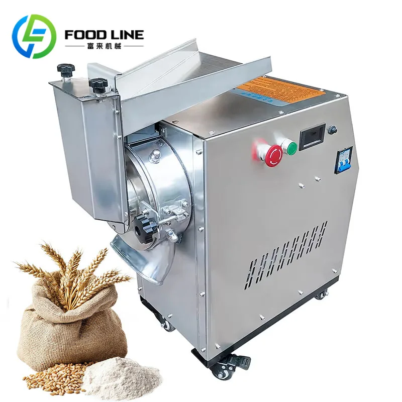 Customized Small Water Cooled Grinding Machine Mini Grinder For Maize Wheat Fine Powder Processing