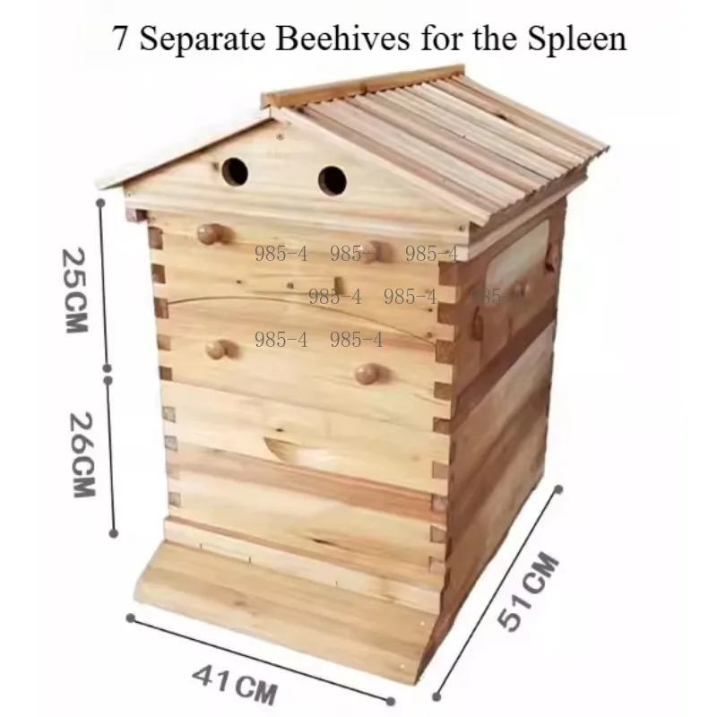 Улей Lang Style Beehive Self-Flow: Автоматический улей для пчёл с функцией самовыгрузки меда (Bee Villa)