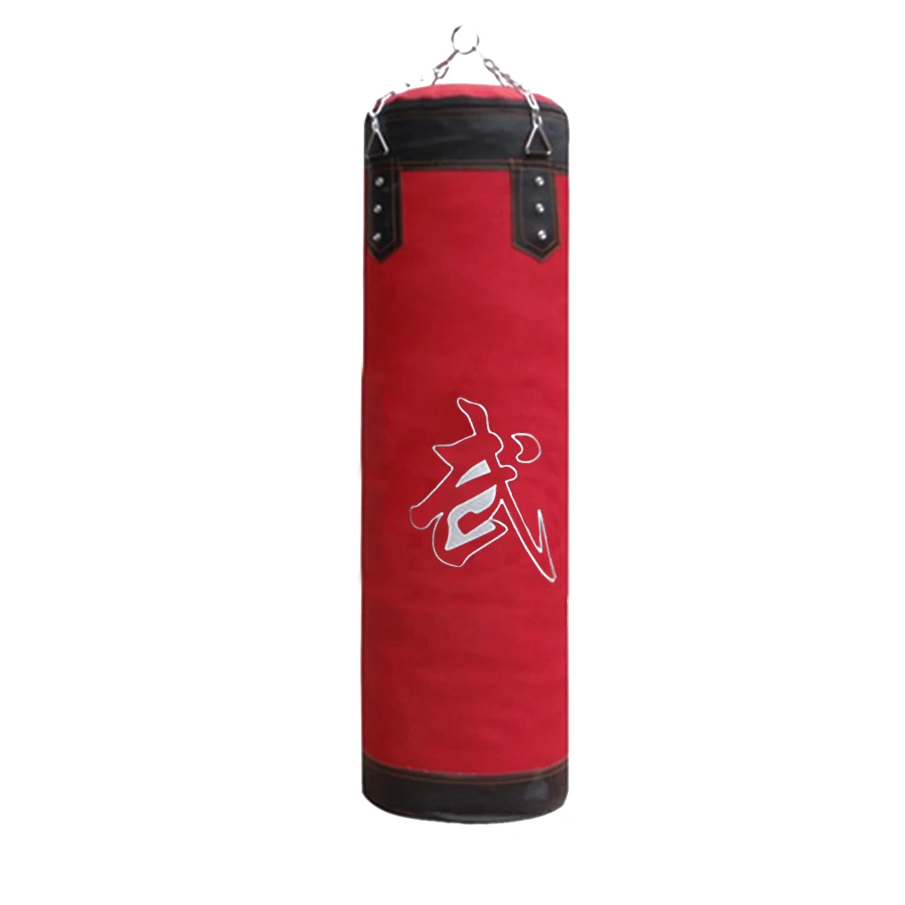 8pcs/set Boxing Training Practising Punch Bag Zipper Design Empty Sport Kick Sandbag Boxing Accessories