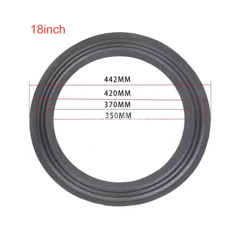 2pcs/Lot 15/18inch Speaker Cloth Edge Suspension Brim Fold Ring  Surround Woofer Subwoofer Repair Accessories Wholesale
