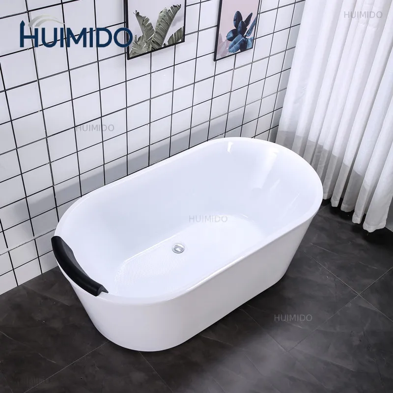 Double-layer thermal insulation acrylic bathtub Adult household bathtub Independent European princess bathtub