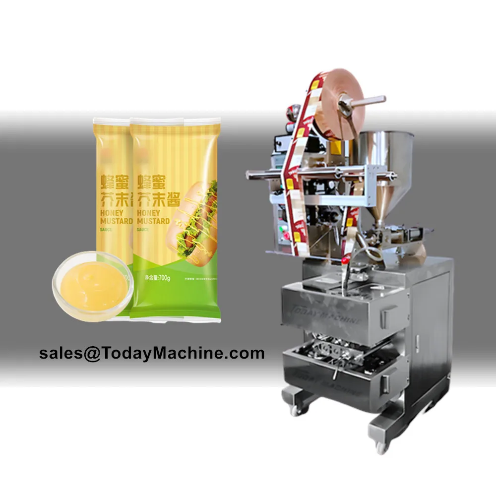 آلة تعبئة وختم الكيس الأوتوماتيكية لحقيبة عينة عصا العسل لمستحضرات التجميل والصلصة والكاتشب #4