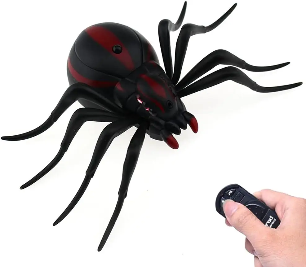 

Tipmant RC Spider Remote Control Car Vehicle Animal Scary Prank Toys Electric Electronic Siumlation Fake Kids Birthday Gifts