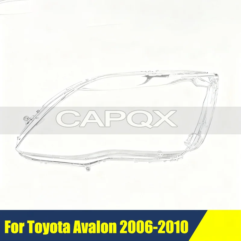 المصد الأمامي العلوي قذيفة لتويوتا أفالون 2006-2010 غطاء الظل رئيس مصباح الزجاج رئيس ضوء عدسة قبعات #2