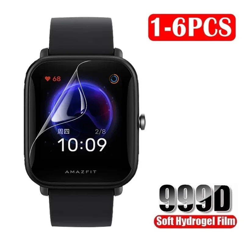 Pellicola salvaschermo compatibile per Amazfit Bip U Pro Bip 5 Pro Bip 3 Pro Film pellicola protettiva idrogel antigraffio